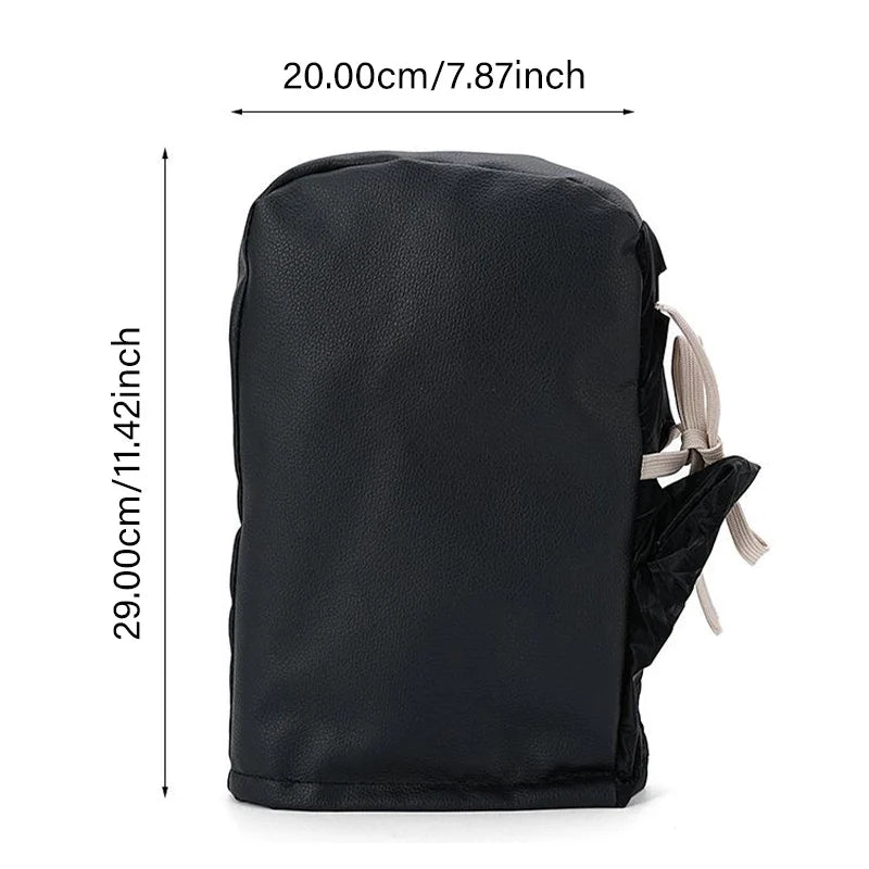 Waterproof and Heated Motorcycle Handlebar Mitts – Winter Hand Protection, Thermal Insulation, Reflective Strips