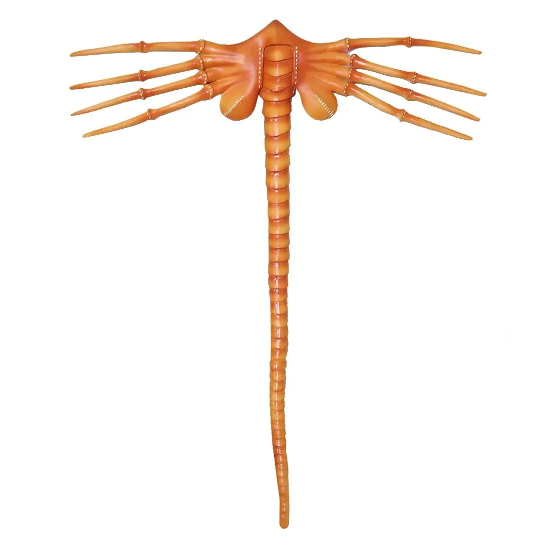 Masque Alien Insecte Réaliste à Moitié Visage en Latex Léger pour Halloween et Cosplay – Ajustement Confortable et Saisissant