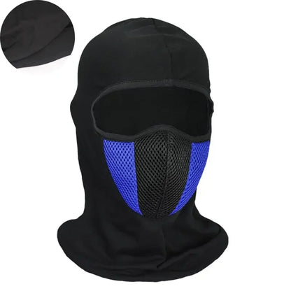 Full Face Mask for Men – Breathable and Windproof for Outdoor Sports, Black, One Size