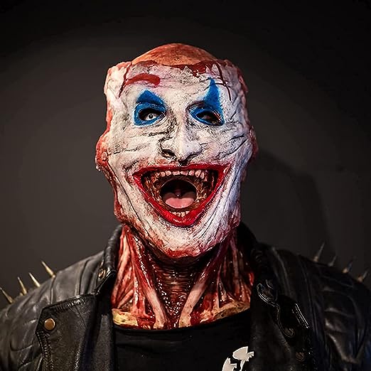 Realistic Scary Halloween Mask in Double Layer for Adults – Scary Costume Accessory