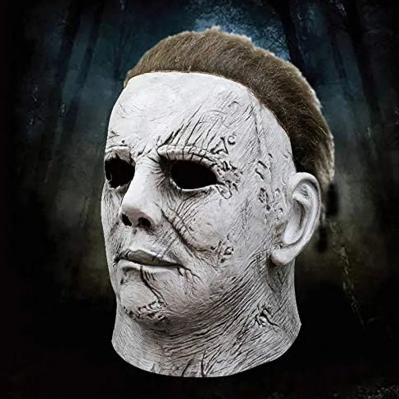 Halloween Latex Mask Michael Myers Style – Full Horrific Head