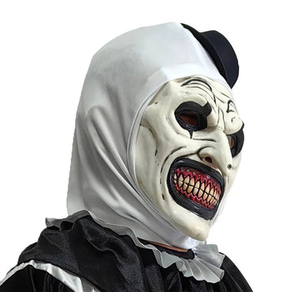 Terrifying Clown Mask in Latex for Cosplay and Halloween – One Size