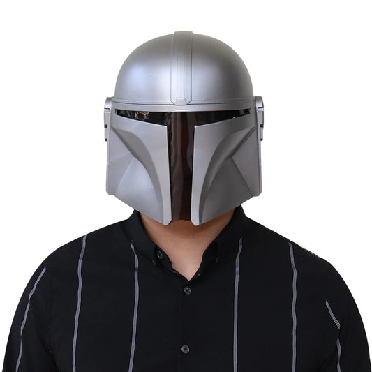 Mandalorian Cosplay Mask in PVC for Halloween 2025 – Unisex Replica Helmet