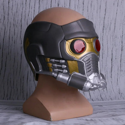 Star Lord Cosplay Mask in Latex with LED Lighting – Halloween Costume 2025