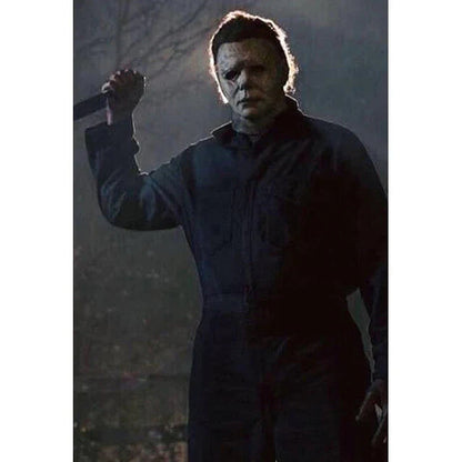 Michael Myers Foam Latex Horror Mask – Lifelike Replica for Halloween Costumes