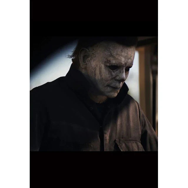 Michael Myers Foam Latex Horror Mask – Lifelike Replica for Halloween Costumes