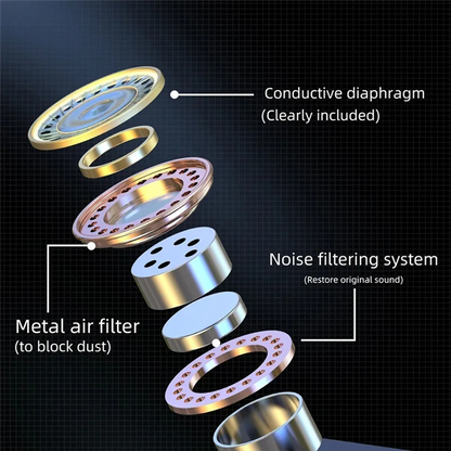 Wireless Lavalier Microphone with Noise Cancellation and LED Screen – Compatible with iPhone, iPad, and Android