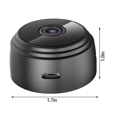 Mini WiFi Camera A9 High Definition for Baby and Pet Monitoring – Wireless Connectivity and Audio Recording