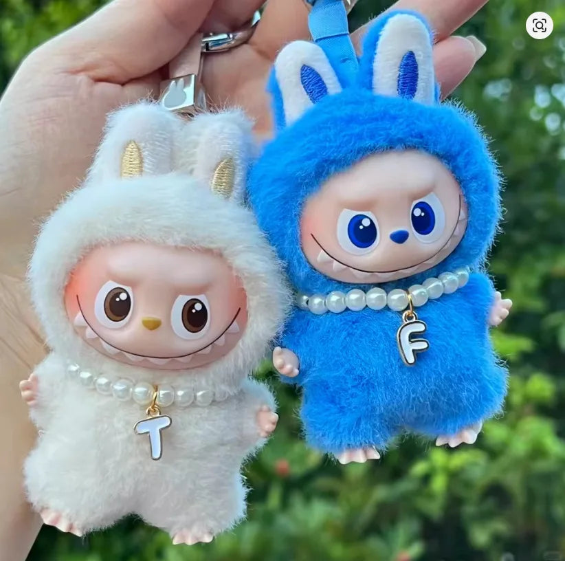 Mini Doll Necklace with Bead Pendant - Fashion Accessory for 17 cm Dolls