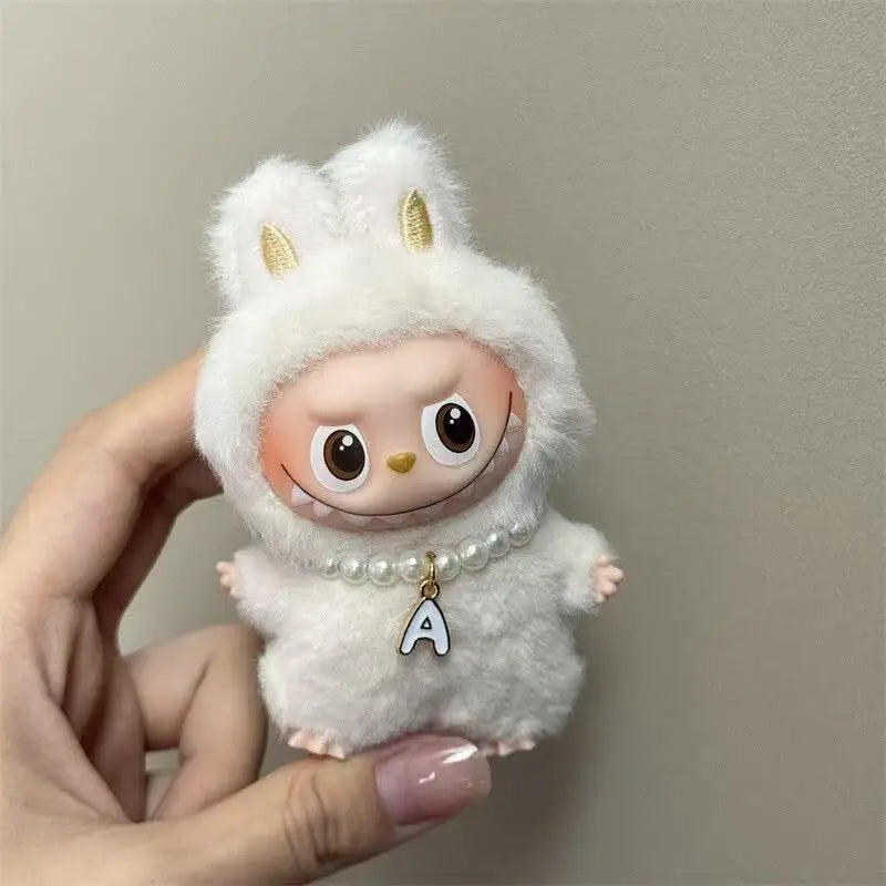 Mini Doll Necklace with Bead Pendant - Fashion Accessory for 17 cm Dolls