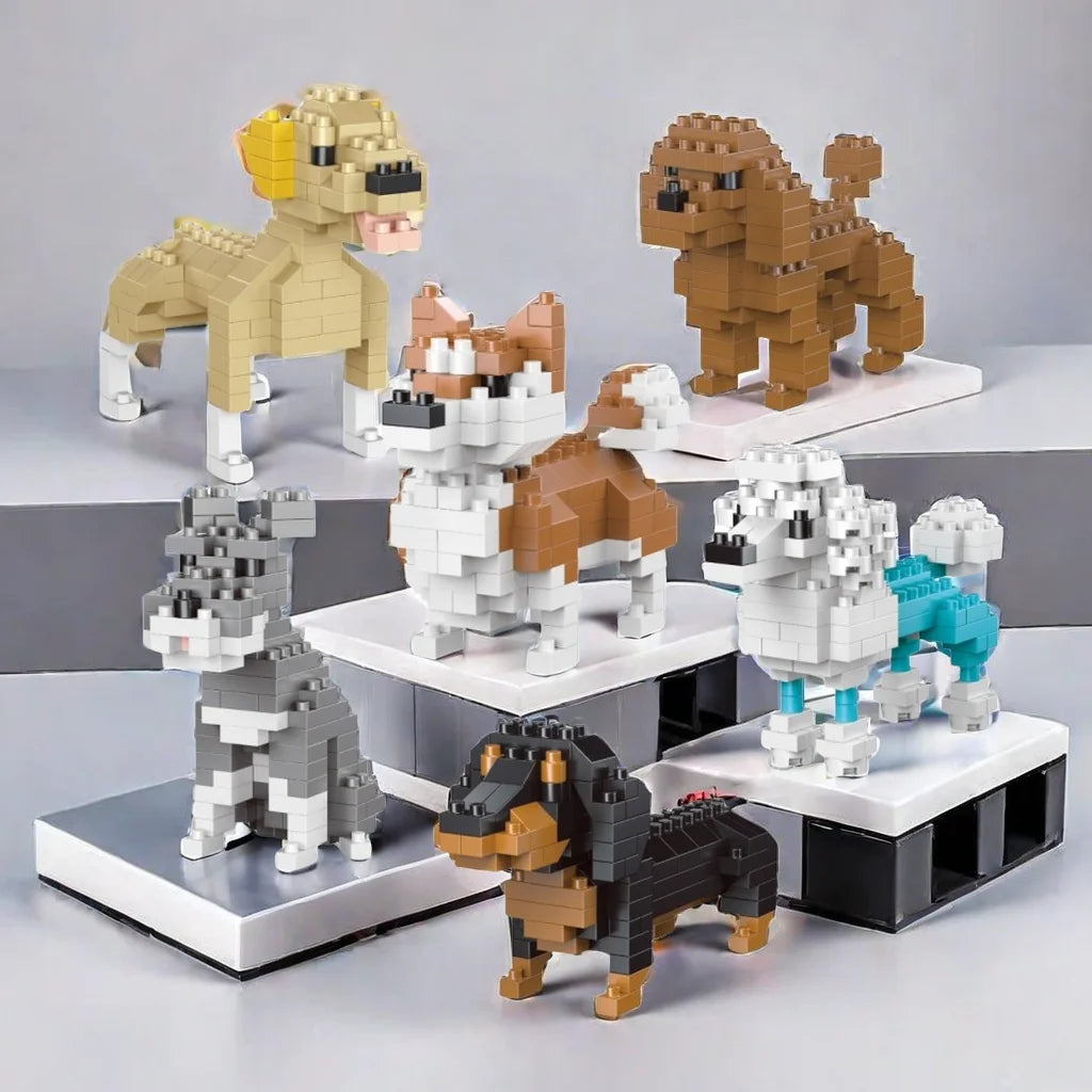Mini Dachshund Building Blocks Toy – Fun and Educational Construction Set for All Ages