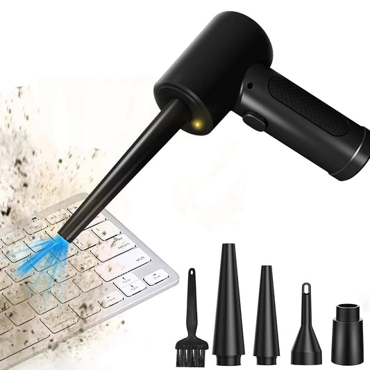 Mini aspirateur électrique rechargeable USB – Nettoyeur sans fil 51 000 tr/min pour électroniques et claviers