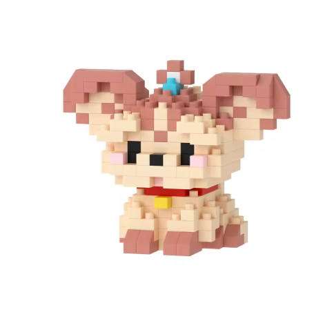 Mini Educational Animal Building Block Set – 90 Pieces in ABS Plastic for Children and Adults