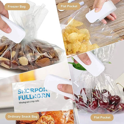 Mini Heat Bag Sealer Machine for Food Storage – Thermal Plastic Sealing Device