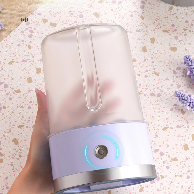 Mini laveur de chaussettes portable rechargeable – machine à laver sans fil pour sous-vêtements et chaussettes, compacte et économe en énergie