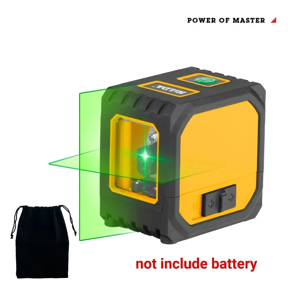 Mini Green Self-Leveling Laser Level – Compact Tool with USB Charging for Precise Alignment and Optimal Visibility