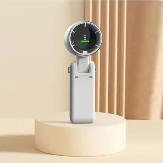 Mini Portable Foldable Fan with 180 Degree Rotation and High-Speed Turbo Function