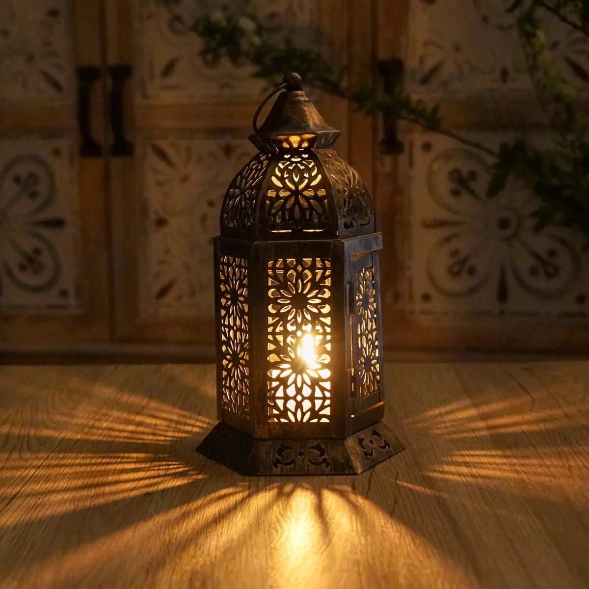 Mira Lantern Candelabra | Metal Retro Moroccan Design