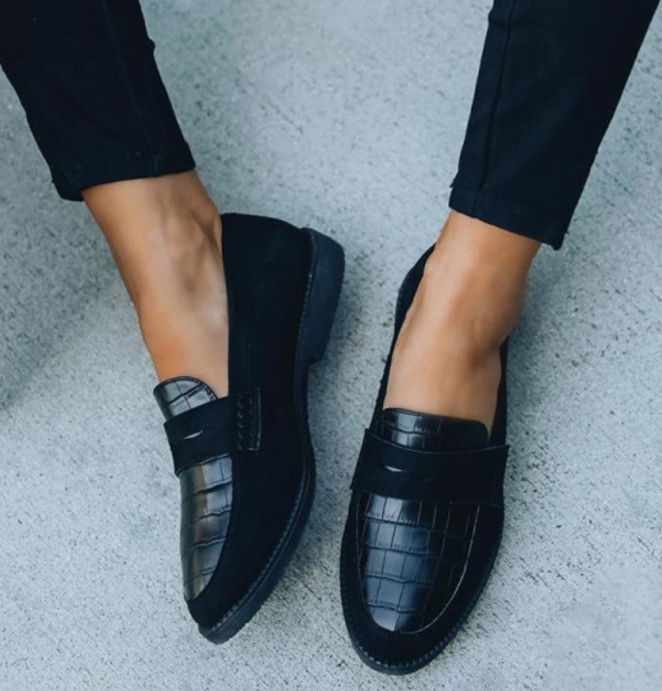 Elegant Women's Slip-On Loafers with Cushioned Soles – Comfort and Style for Spring Summer