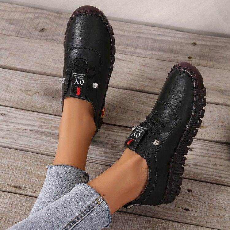 Men's Flexible Leather Loafers with Non-Slip Sole – Optimal Comfort and Elegant Design