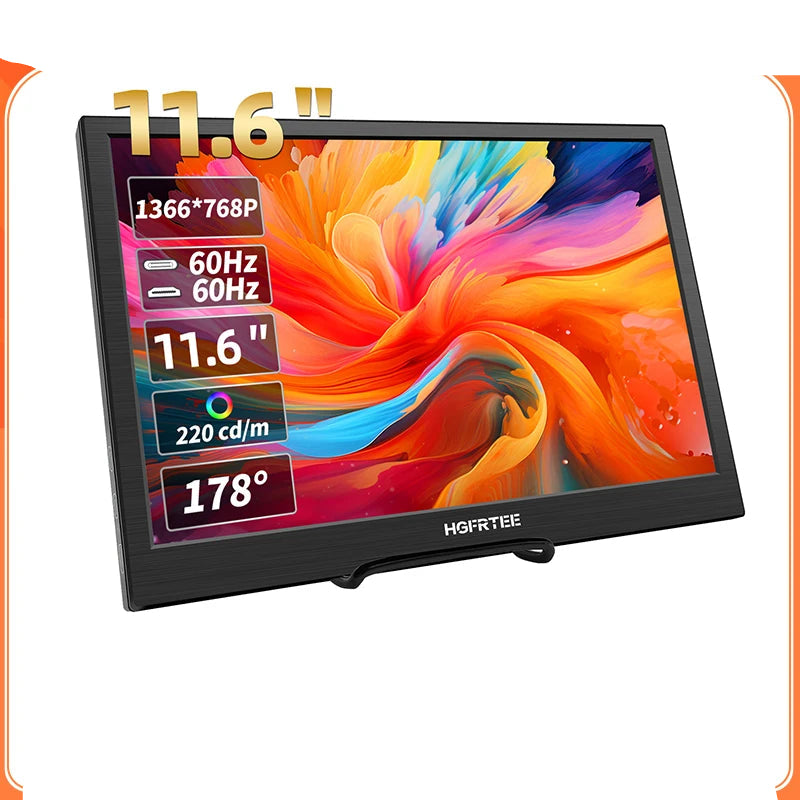 Portable Monitor 11.6 Inches HDMI – Compact Secondary Screen for Gaming and Office