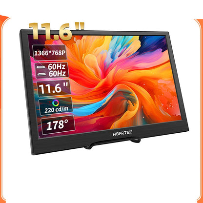 Portable Monitor 11.6 Inches HDMI – Compact Secondary Screen for Gaming and Office