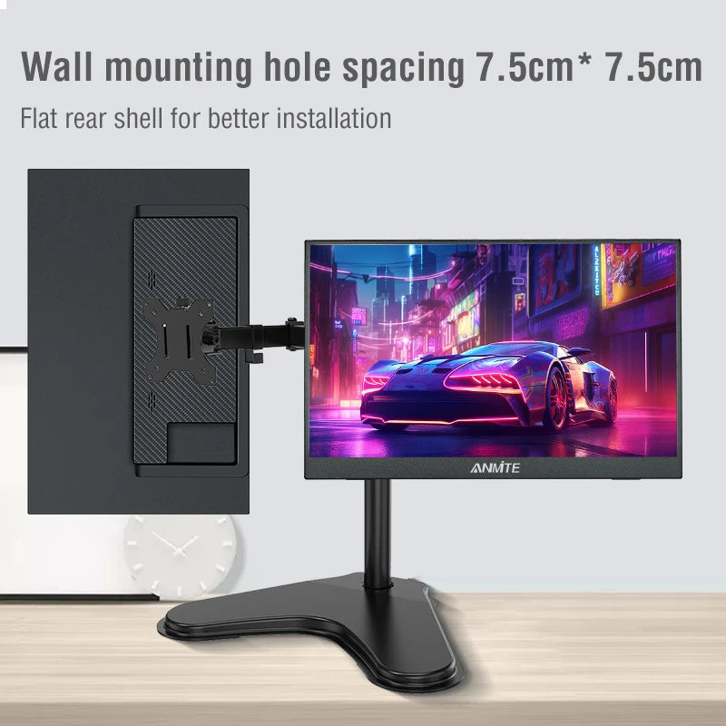 Portable Touch Monitor 16 Inches 1920x1200 HDR10 with Built-in Speakers – IPS Multi-Touch Screen 60 Hz