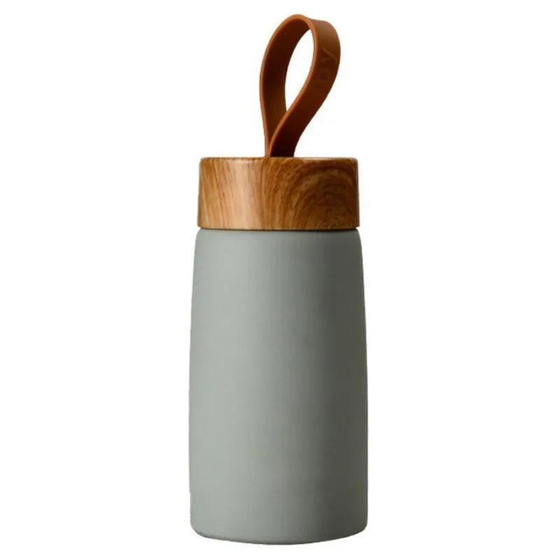 Mug Isotherme 260ml en Acier Inoxydable 304 – Tasse de Voyage Portable pour Boissons Chaudes