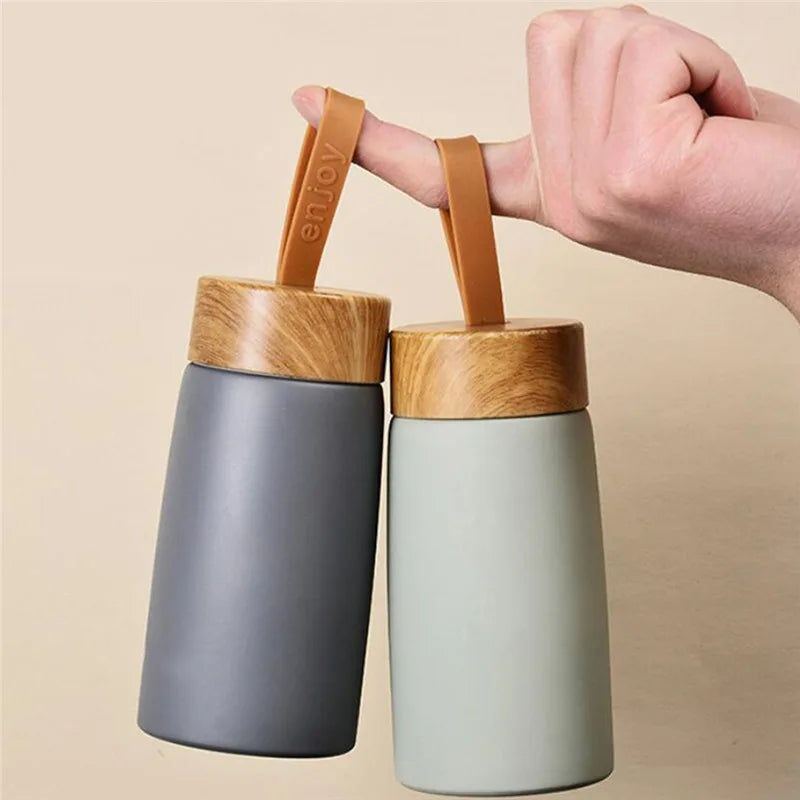 Mug Isotherme 260ml en Acier Inoxydable 304 – Tasse de Voyage Portable pour Boissons Chaudes
