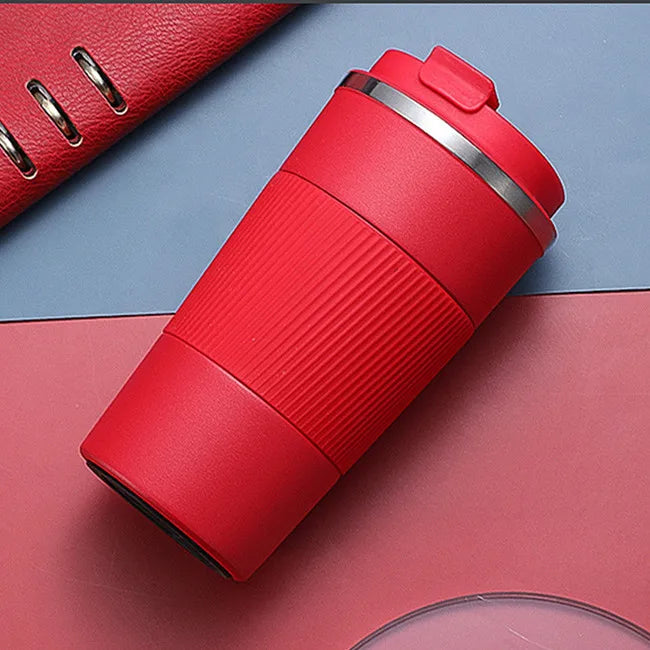 510ml Stainless Steel Thermos Mug with Double Insulated Wall – Leakproof Travel Flask