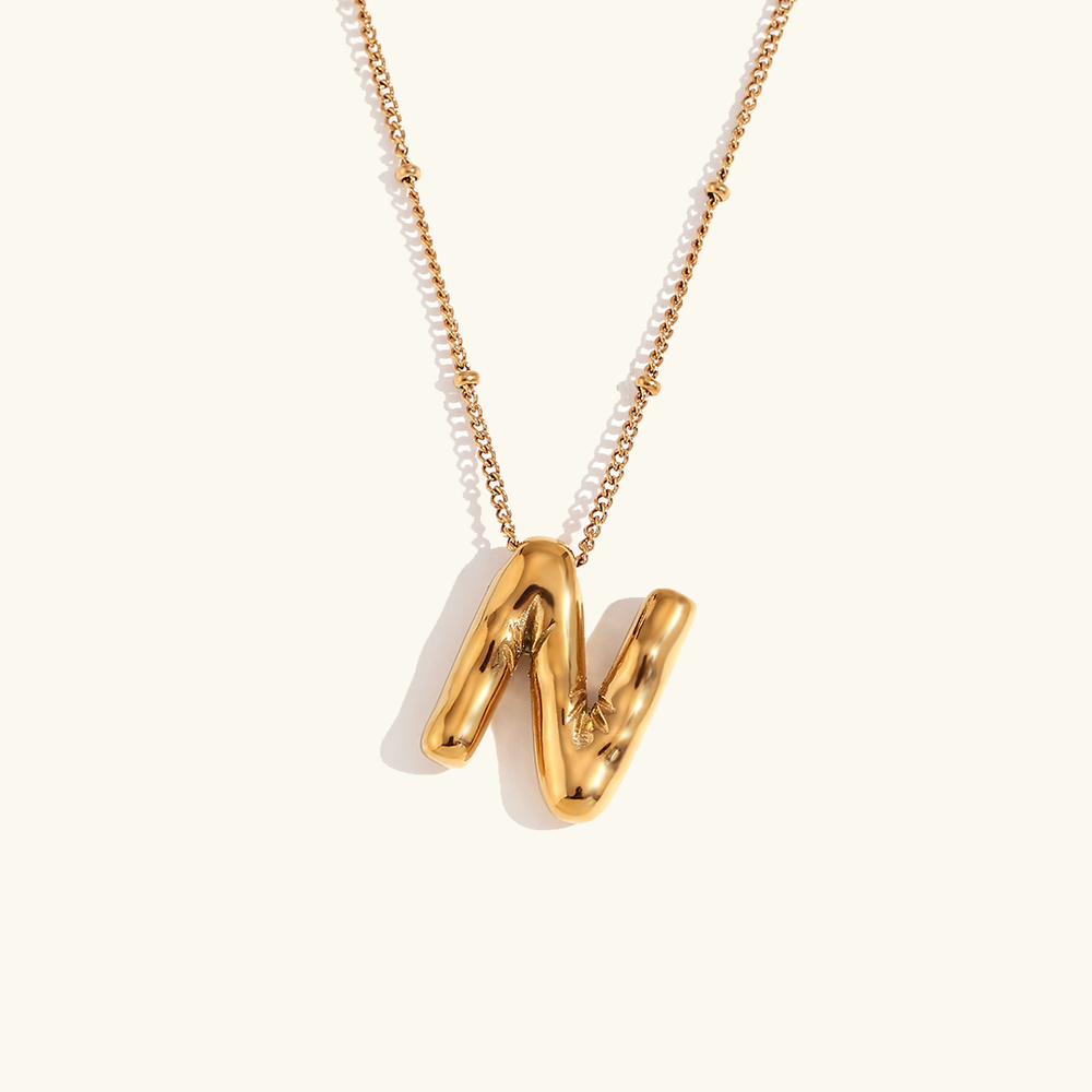 Variant image for Collier Femme Personnalisé Or 18K Taille Unique Acier Inoxydable-14