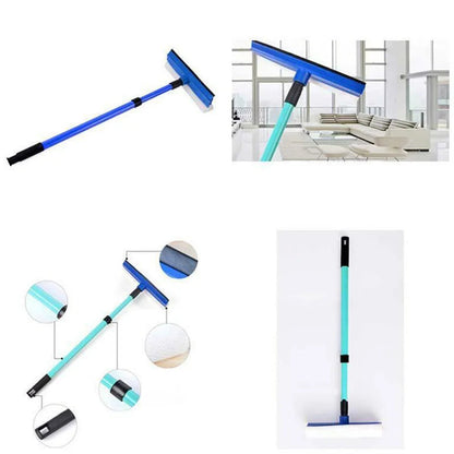 Telescopic Window Cleaner 50-75 cm with Absorbent Sponge Brush - Practical Cleaning Tool for High Windows