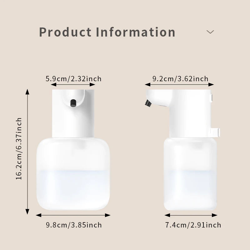 Nexa Soap Dispenser | Automatic Foam, Rechargeable