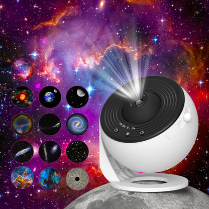 Nexus Star Projector | 360° Rotating Galaxy Lamp, HD Projection