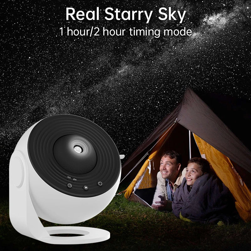 Nexus Star Projector | 360° Rotating Galaxy Lamp, HD Projection
