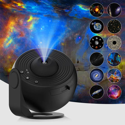Nexus Star Projector | 360° Rotating Galaxy Lamp, HD Projection