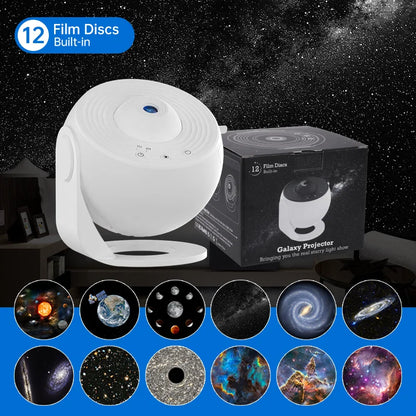 Nexus Star Projector | 360° Rotating Galaxy Lamp, HD Projection