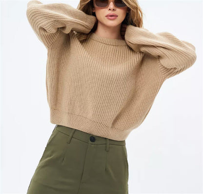 Oasis Knit Sweater | Oversized, Ribbed Design