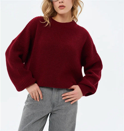 Oasis Knit Sweater | Oversized, Ribbed Design