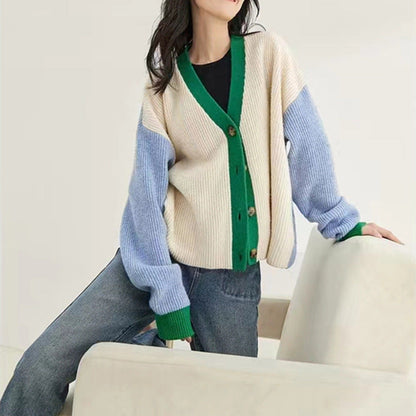 Ola Cozy Cardigan | V-Neck, Ribbed Knit