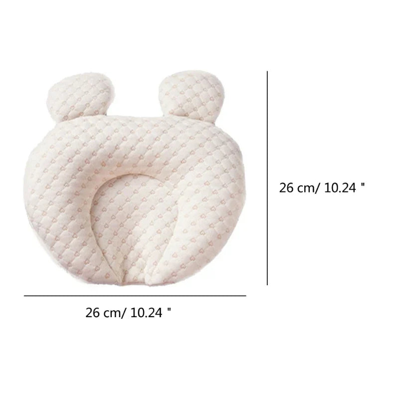 Oreiller en Latex Naturel pour Bébé – Prévention de la Plagiocéphalie, Soutien Optimal et Hypoallergénique, Lavable en Machine