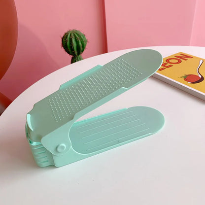 Organisateur de chaussures réglable – Ensemble de 6 organiseurs gain de place pour placard