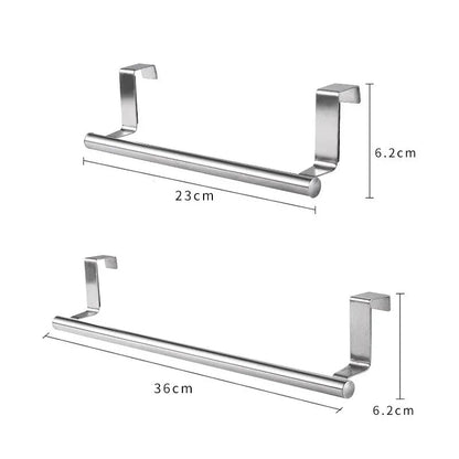 Stainless Steel Towel Rack Organizer – Set of 3 for Bathroom and Kitchen