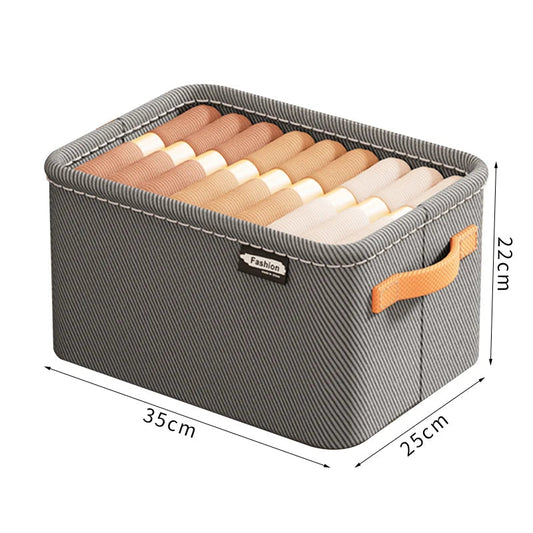 Foldable Non-Woven Fabric Clothes Organizer – Practical Storage for Pants and T-Shirts, Available in 1, 2 or 3 Pieces