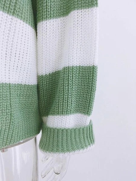 Oriana Sweater | Boxy Cropped Ribbed Knit