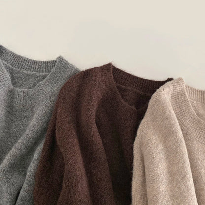 Oriana Women's Pullover | Cozy O-Neck Knit