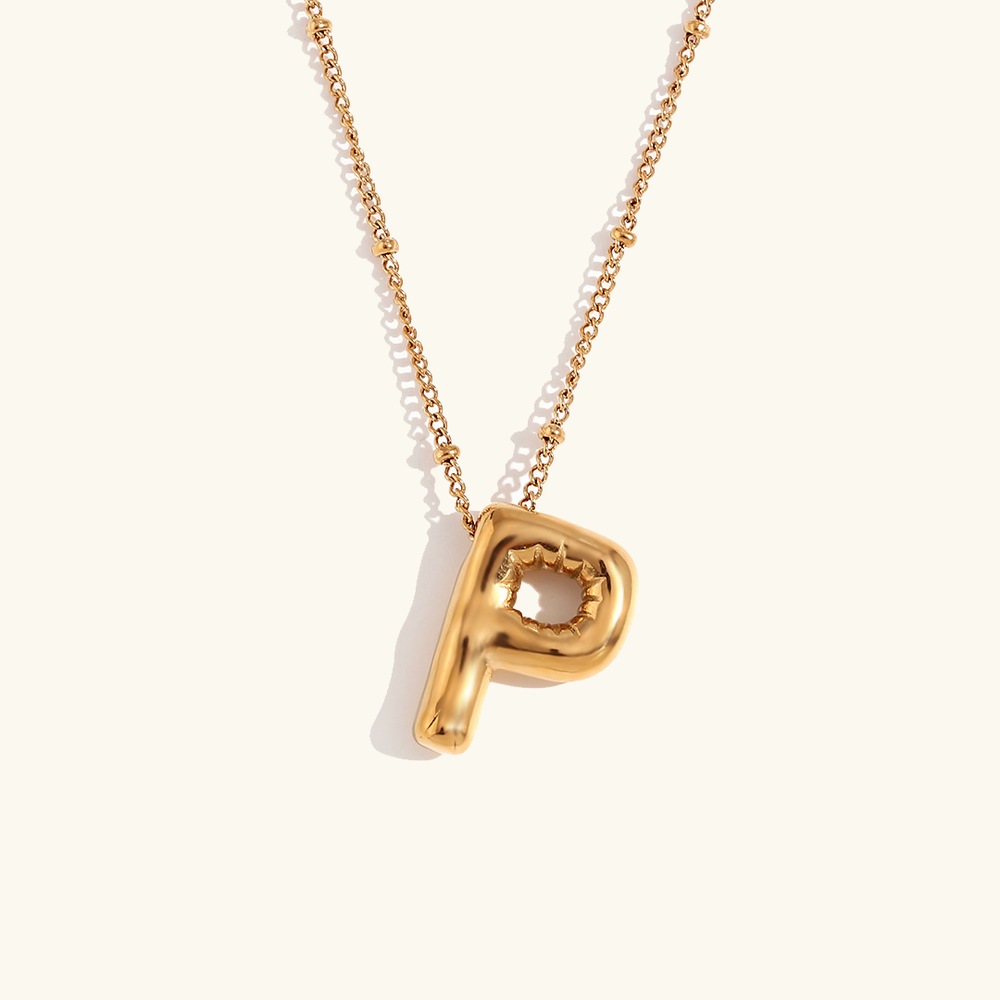 Variant image for Collier Femme Personnalisé Or 18K Taille Unique Acier Inoxydable-16