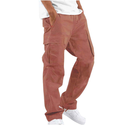 Comfortable Men's Cargo Pants with Practical Pockets – Ideal for Casual or Formal Wear