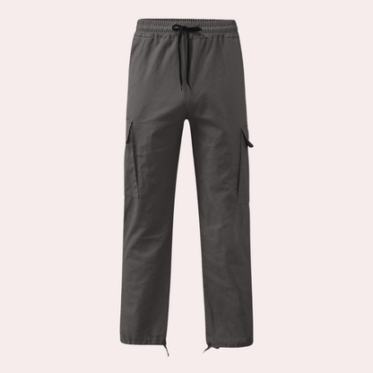 Comfortable Men's Cargo Pants with Practical Pockets – Ideal for Casual or Formal Wear