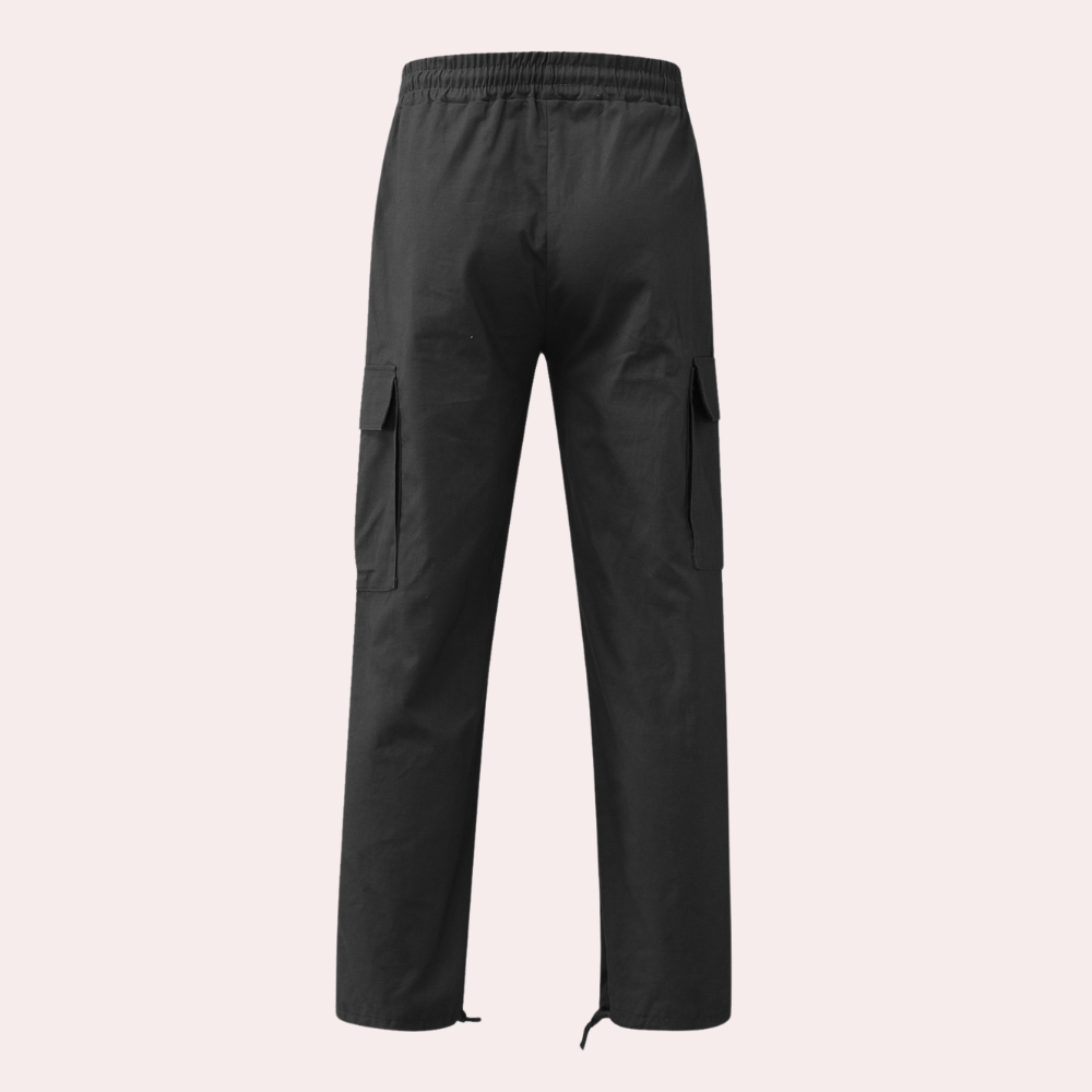 Pantalon Cargo Homme Confortable avec Poches Pratiques – Idéal pour Tenue Décontractée ou Formelle